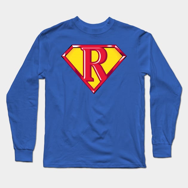 Super R Long Sleeve T-Shirt by detective651